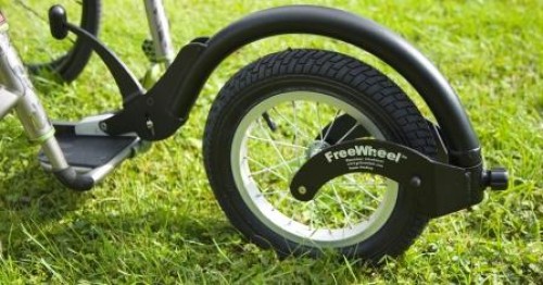 FreeWheel All Terrain Add On with Adaptor Kit for Folding Wheelchairs